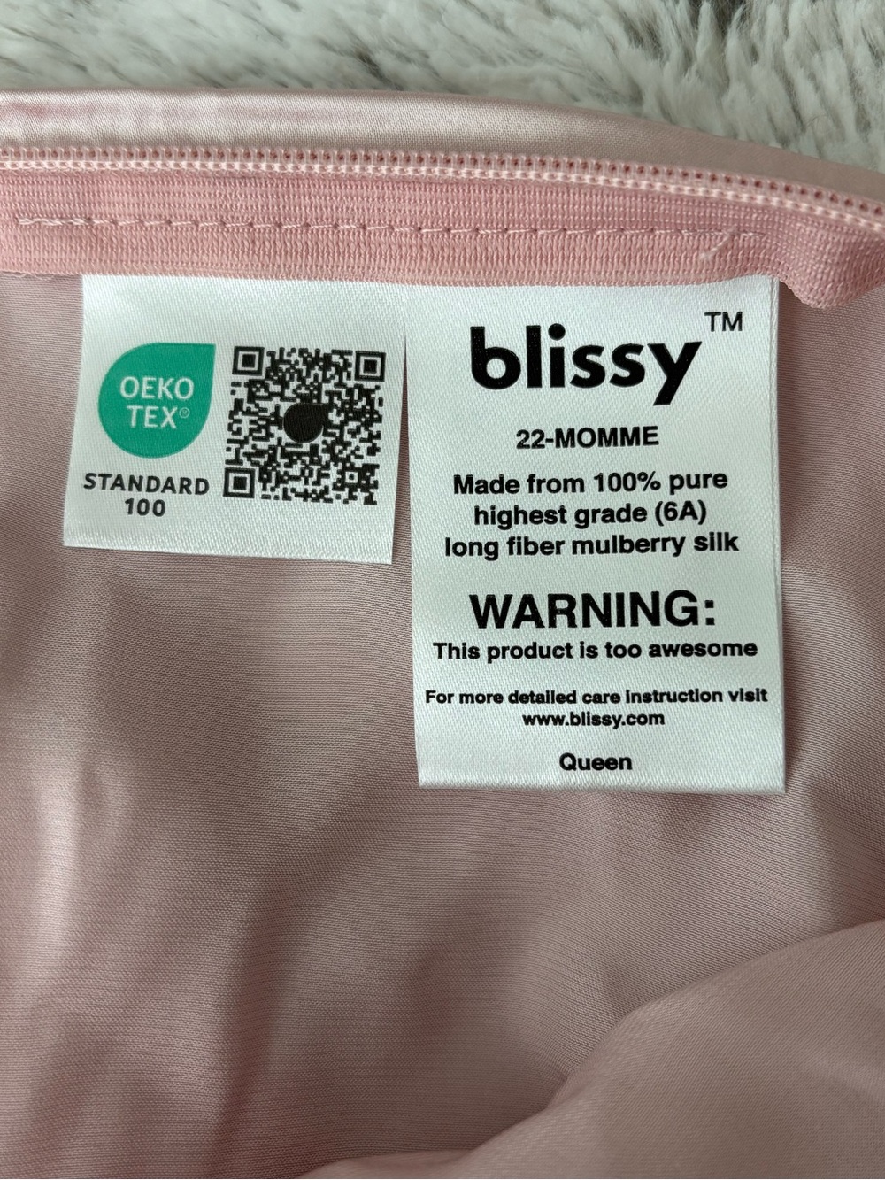Blissy silk pillow case (1) - Picture 4 of 7